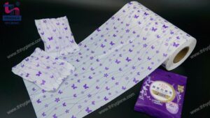 Non-Breathable Single Wrap PE Film for Overnight Period Panties Packaging