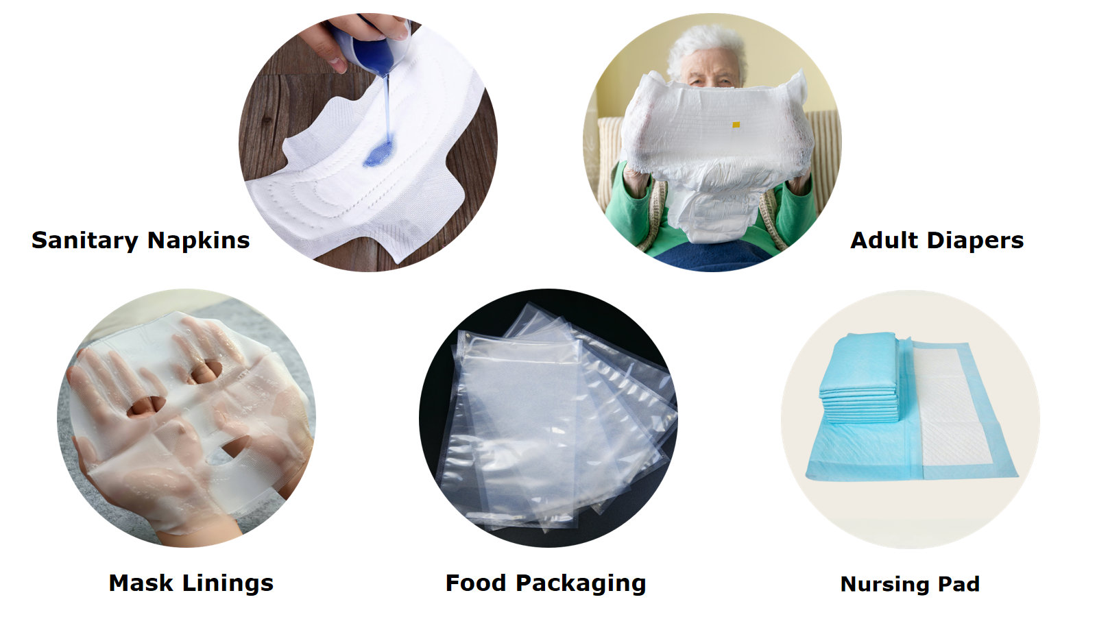 Perforated PE Film for sanitary napkin and food packaing